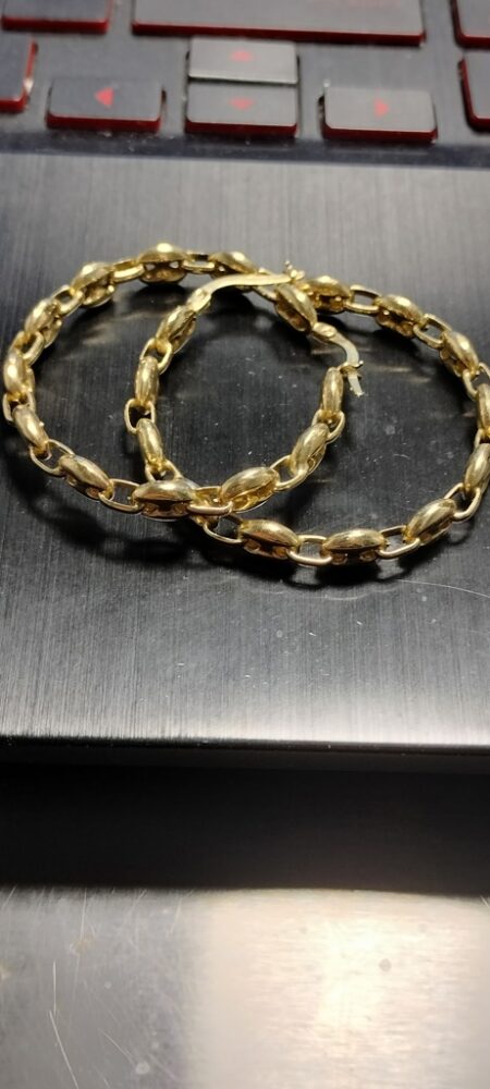 argolla Gucci 14k Size 31x5mm Weight 5.15gr