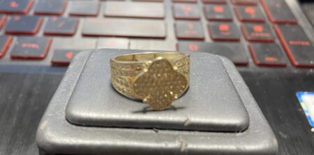 anillo flor 10k zirconia Size size 7 Weight 3.7gr