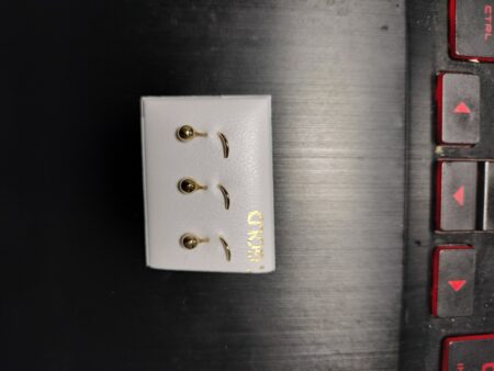 piercing piercing oreja 14k Size R3mm Weight 0.1gr