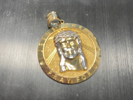 dije cristo rddo c/letras 10k Weight 4.9gr