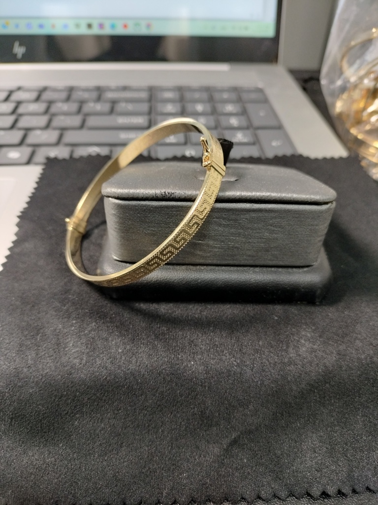 pulso bche c/laberinto 14k Size size6.75/6mm Weight 7.5gr