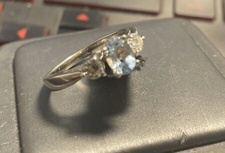 anillo Diam c/3 diam 14k diamante Size size7 Weight 4.2gr