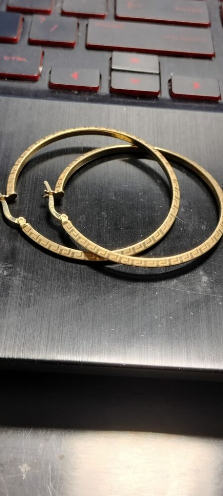 argolla tub triang bche 14k Size 44x2.5mm Weight 2.7gr
