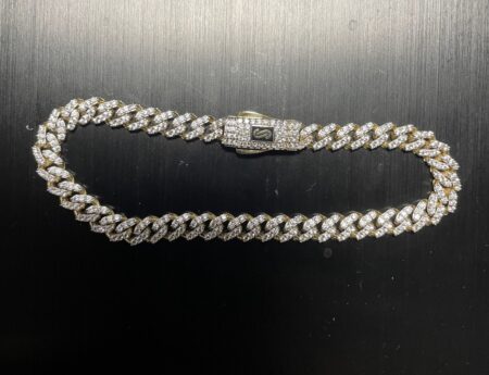 manilla monaco c/zirc S esl. zirc. 10k zirconia Size size7/5mm Weight 6.55gr