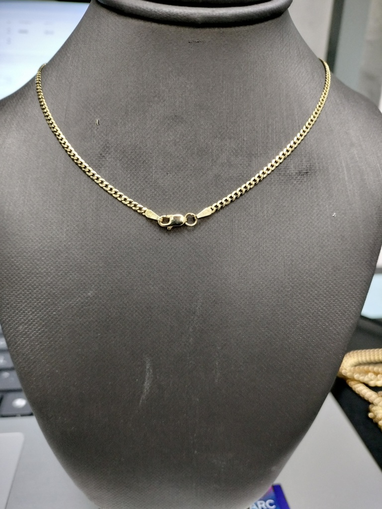 cadena cubana italy 14k Size size22/2mm Weight 4.25gr