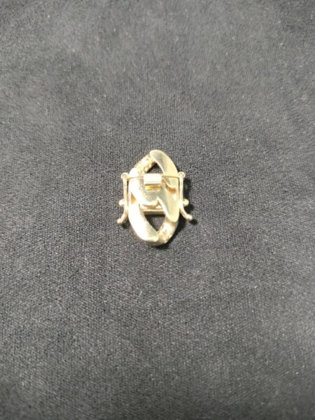 cierre c/8 liso cierre liso semisolido c/8 14k Weight 2.9gr