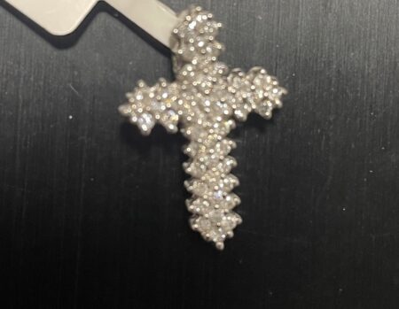 dije Diam. crucifijo 14k diamante Weight 3.5gr