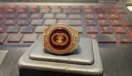 anillo 10k onyx /zirc Size size11 Weight 10.2gr