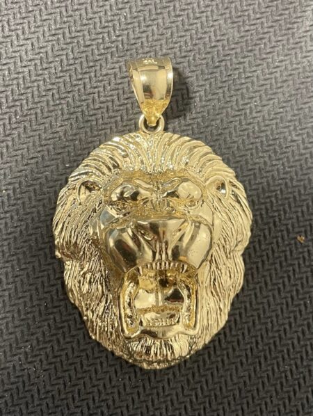 dije cara leon 14k Weight 9.gr