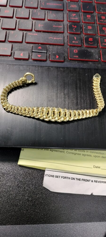 manilla princesa 10k Size sz7/7-14mm Weight 9.2gr
