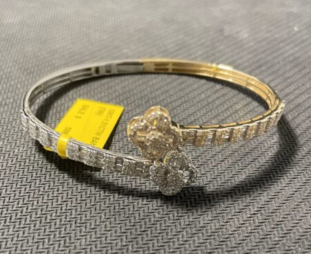 pulso diamante. clover 10k diamante Size size7/3.7mm Weight 1.51ctw