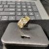 anillo comp. hombre 5 piedtras zirc 14k zirc B Size size11 Weight 8.4gr