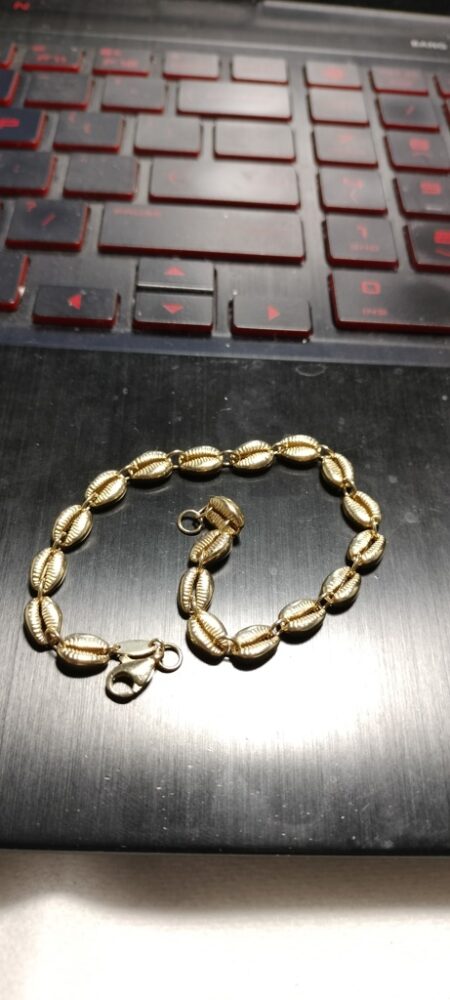 manilla grano cafe 14k Size size7.5/5mm Weight 8.4gr