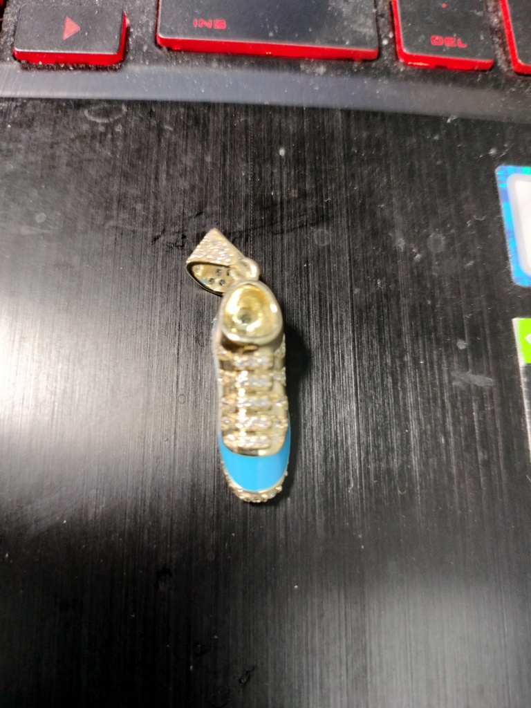 dije bota tenis c/zirc Ename 10k zirc B y ename Az Weight 3gr