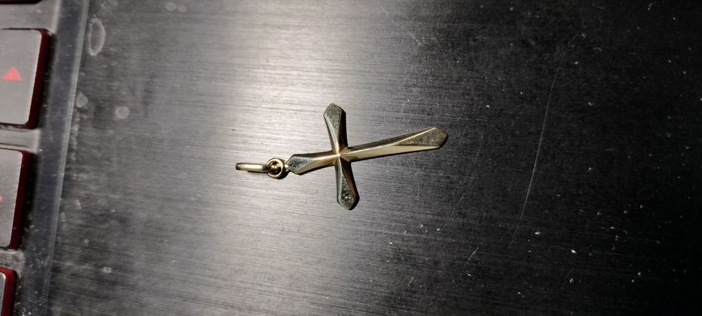 dije crucifijo 10k Weight 0.35gr