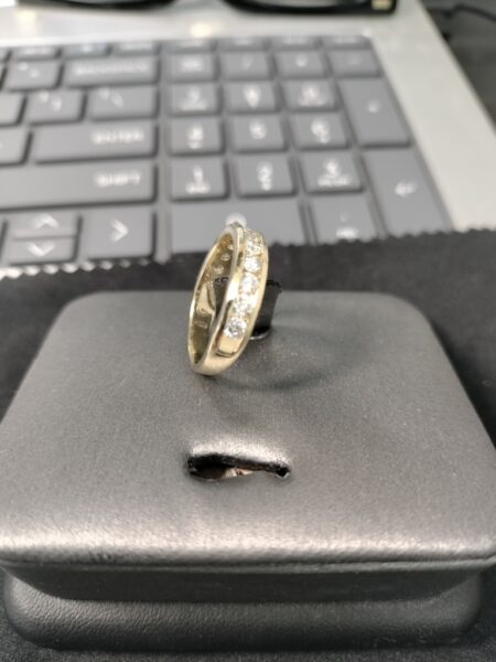 anillo Diam anillo compromiso c/diam 14k diamante Size size8 Weight 3.9gr