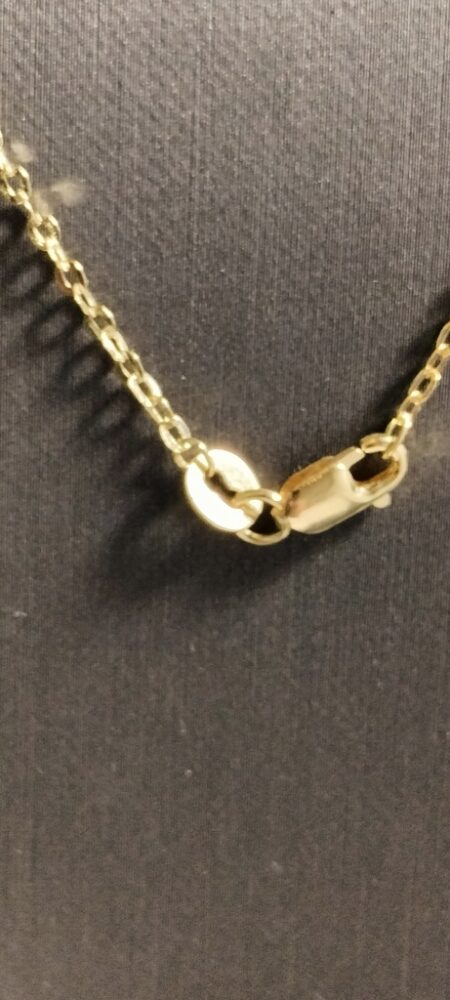 cadena esl.plano 10k Size size16/1.7mm Weight 0.9gr