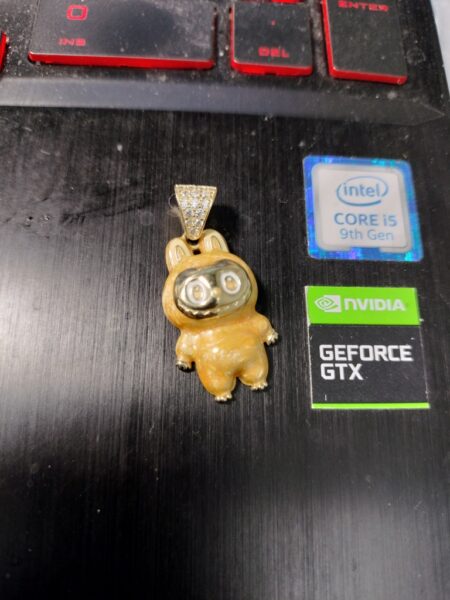 dije 10k zirc B ename amarillo Weight 2.3gr