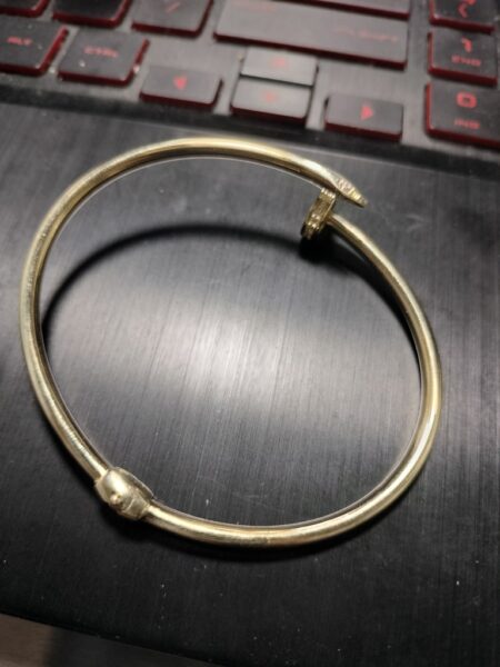 pulso clavo semisolido cabeza zirc . 10k zirc B Size size6.5/3mm Weight 7.5gr