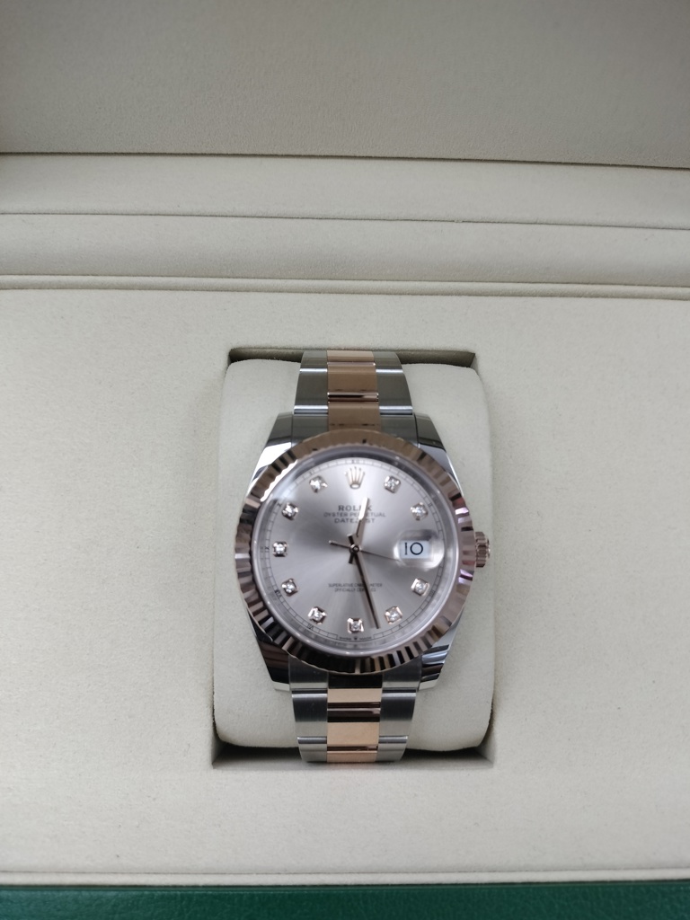 Reloj Rolex Rolexoyst B'letsundst diam. steel c/oro Weight LR639045