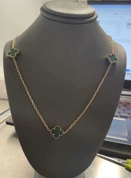 cadena 14k onyx Size size18/15mm Weight 6.2gr