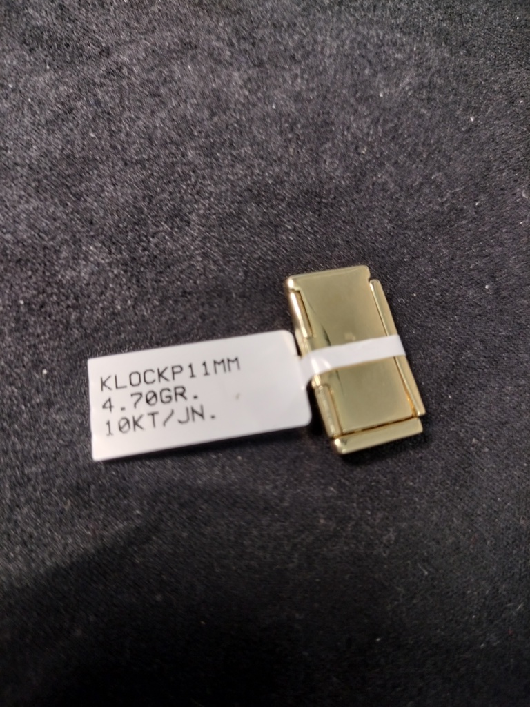 cierre liso cierre cadena liso 14k Weight 4.7gr