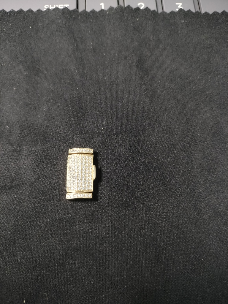 cierrre c/zirc cierre cadena c/zirc 10k zirc B Weight 3.gr