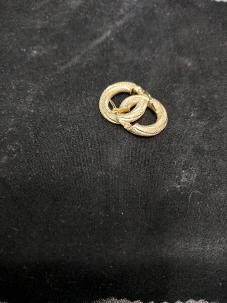 argolla argolla tub torsida 10k Size 13x4mm Weight 1.7gr