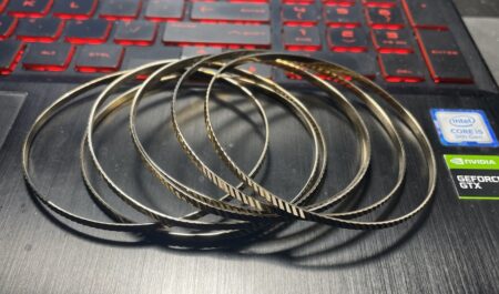 semanario c/muescas 10k Size size8.75/2.6mm Weight 33.3gr