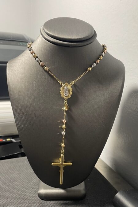 rosario rosario 14k Size size24/3.8mm Weight 11.9gr