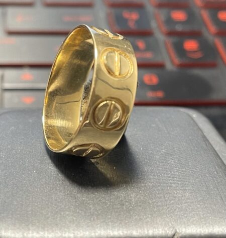 anillo alianza kter 10k Size size11/7.7mm Weight 4.5gr