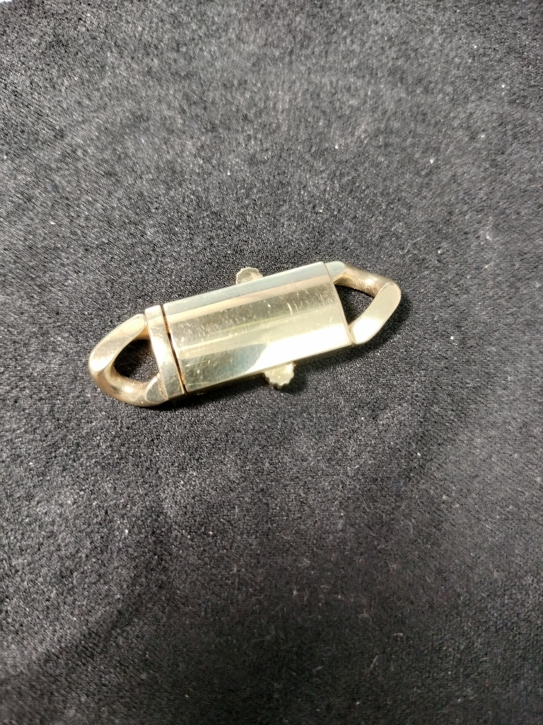 cierre liso cierre cadena liso 14k Weight 8.05gr