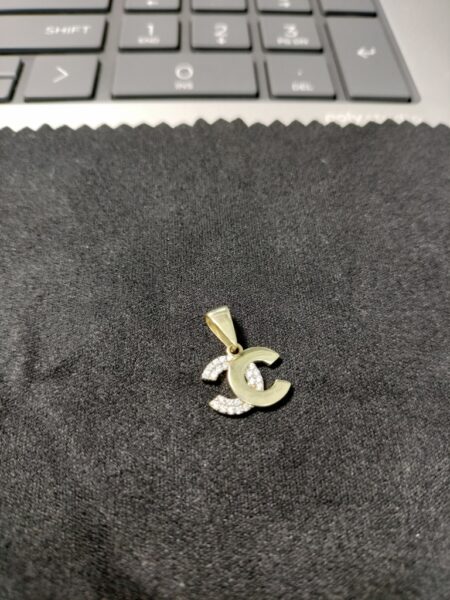 dije CC c/zirc 14k zirc B Weight 0.9gr