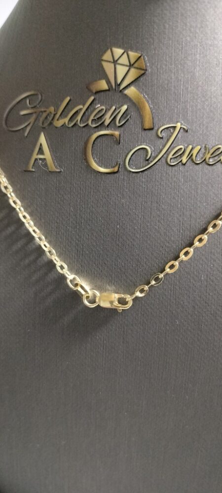 cadena esl.plano 10k Size size20/2.3mm Weight 1.85gr