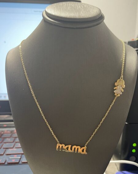 cadena 14k zirconia Size size18 Weight 4.5gr