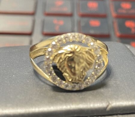 anillo Bche 14k zirconia Size size8 Weight 2.2gr