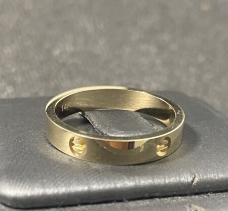 anillo alianza kter 14k Size size6.5 Weight 4.45gr