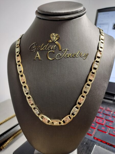 cadena esl.marinero 3 oro 14k Size size26/6mm Weight 33.25gr