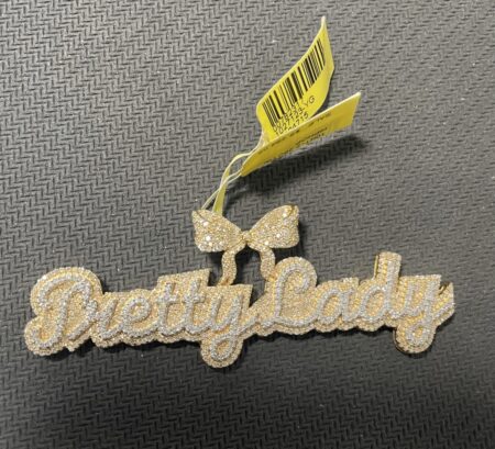 dije Diam. Pretty lady 10k diamante Weight 2.25ctw