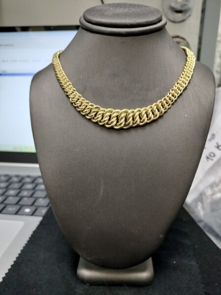 Gargantilla princesa 10k Size sz17.5/7-12mm Weight 12.95gr