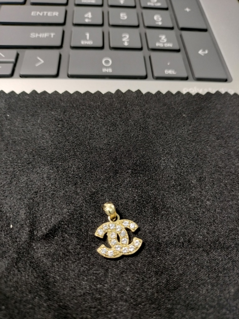 dije CC c/zirc 14k zirc B Weight 1.15gr