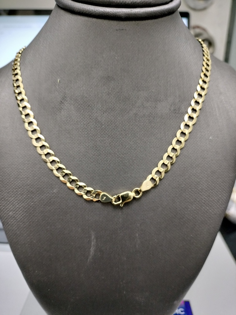 cadena 14k Size size20/4mm Weight 8.25gr