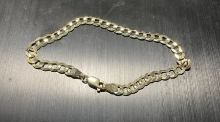 tobillera c/brillo 10k Size size10/4.7mm Weight 5.5gr