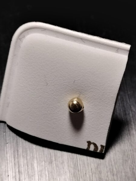 piercing piercing oreja 14k Weight 0.15gr