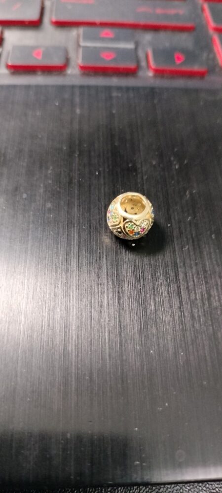 charms rddo c/corazones zirc 14k zirc BRAzVN Weight 1.4gr