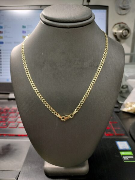 cadena c/brillo 10k Size size13.5/3.2mm Weight 3.45gr