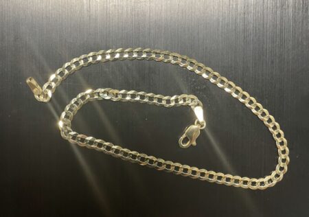 tobillera c/brillo 14k Size size10/3.7mm Weight 3.95gr