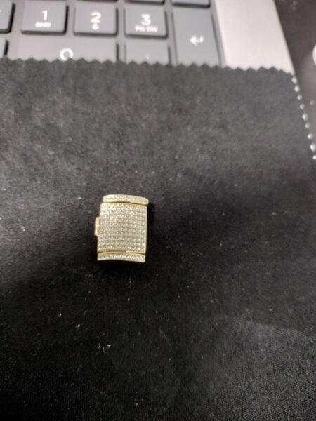 cierrre c/zirc cierre cadena c/zirc 10k zirc B Weight 4.2gr