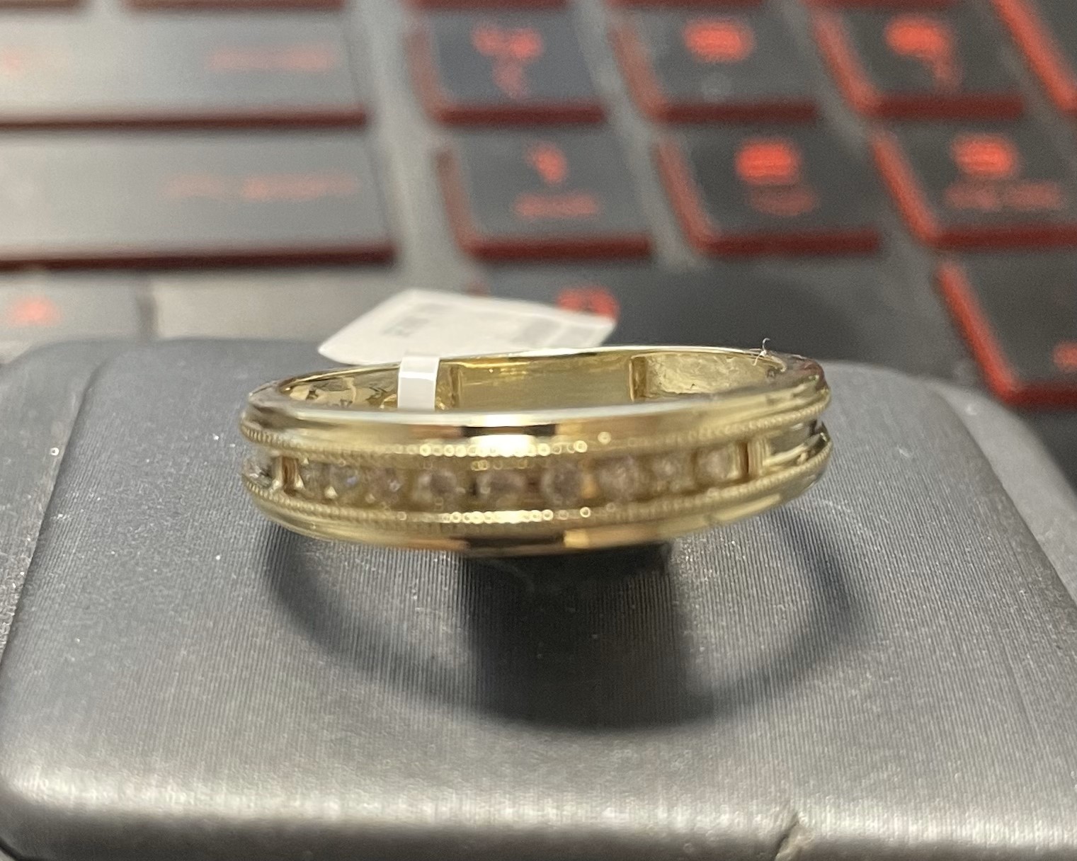 anillo compromiso 10k diamante Size size10 Weight 0.15ctw