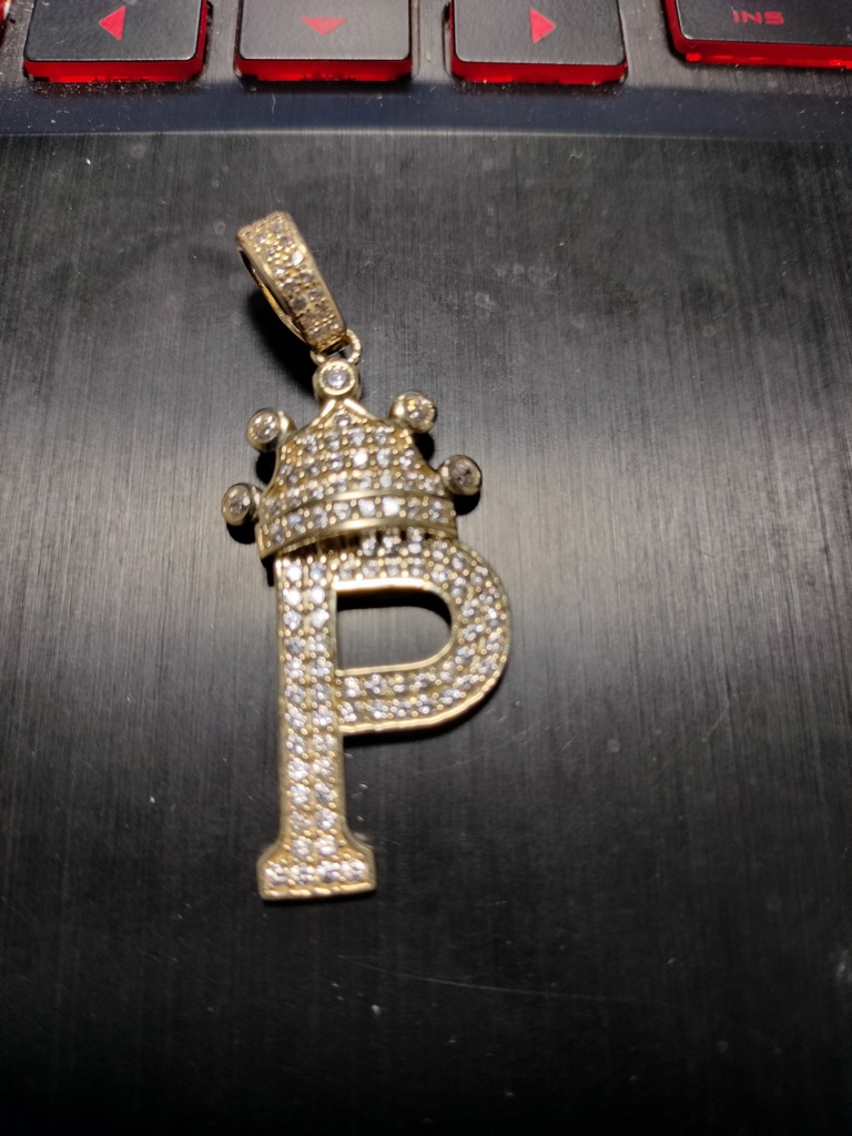 dije 10k zirc B Weight 4.15gr letra P